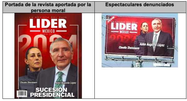 Los presidenciables de Morena está en cientos de espectaculares, en los cuales aparece su rostro y nombre en portadas de al menos nueve revistas, según la revisión del Repositorio Documental de la Comisión de Quejas y Denuncias del INE