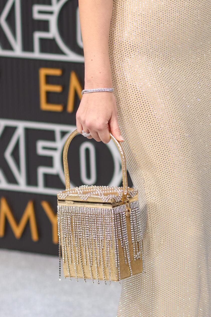 Jamie Lee arriving at the 75th Primetime Emmy Awards.