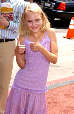 AnnaSophia Robb at the LA premiere of Warner Bros. Pictures' Charlie and the Chocolate Factory