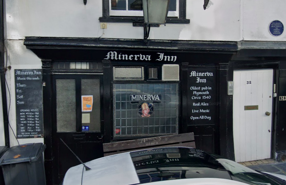 The Minerva Inn in Plymouth is not allowing customers who have not been vaccinated. (Google)