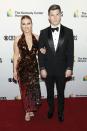 <p>The couple attended the Kennedy Center Honors in December, which commemorated people in performing arts for their contributions to American culture. </p><p>The 37-year-old mother-of-two chose to don a sequinned Dolce & Gabbana halterneck dress and crystal-embellished Prada heels for the outing. </p><p>The actor wore her hair scraped back and kept her make-up look neutral, save for smokey eyeshadow. </p><p>The star walked the red carpet arm in arm with her husband, who was dressed in a black tuxedo. </p>