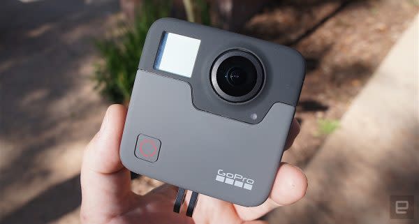 GoPro Fusion 實機曝光！集 360 相機、VR 及運動相機於一身！