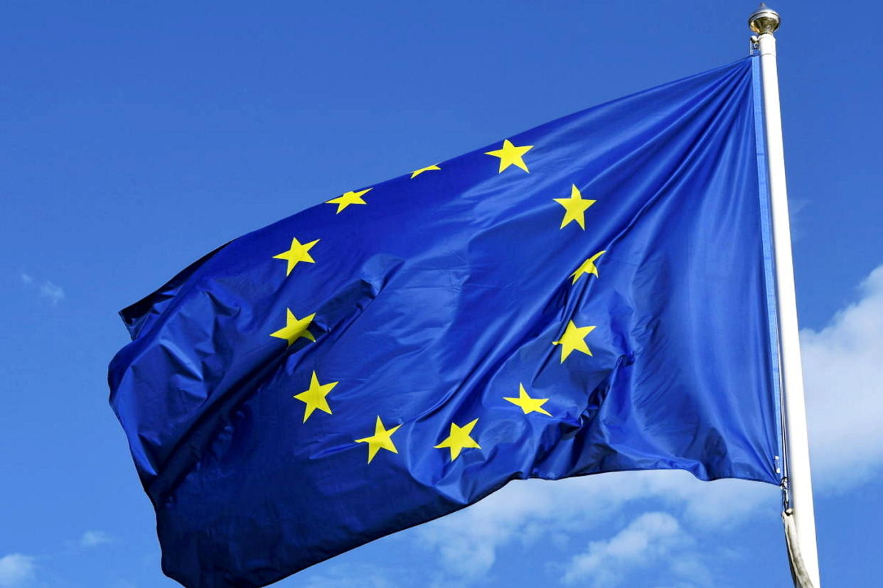 Le drapeau de l'Union européenne.  - Credit:Mourad Allili / MAXPPP