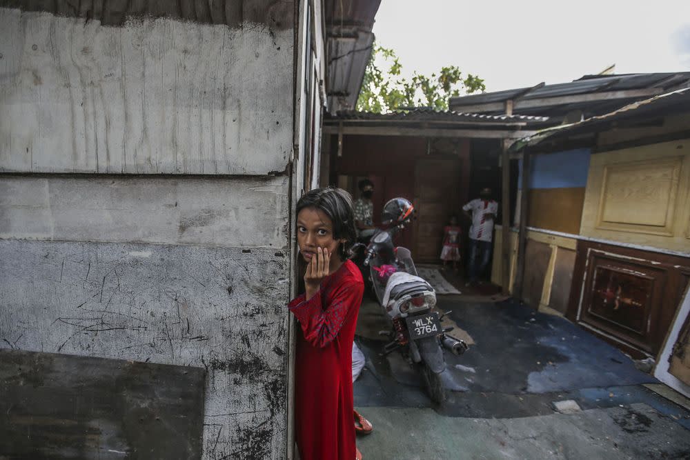 General view of a Rohingya settlement in Bandar Baru Sentul, Kuala Lumpur April 24, 2020. — Picture Hari Anggara