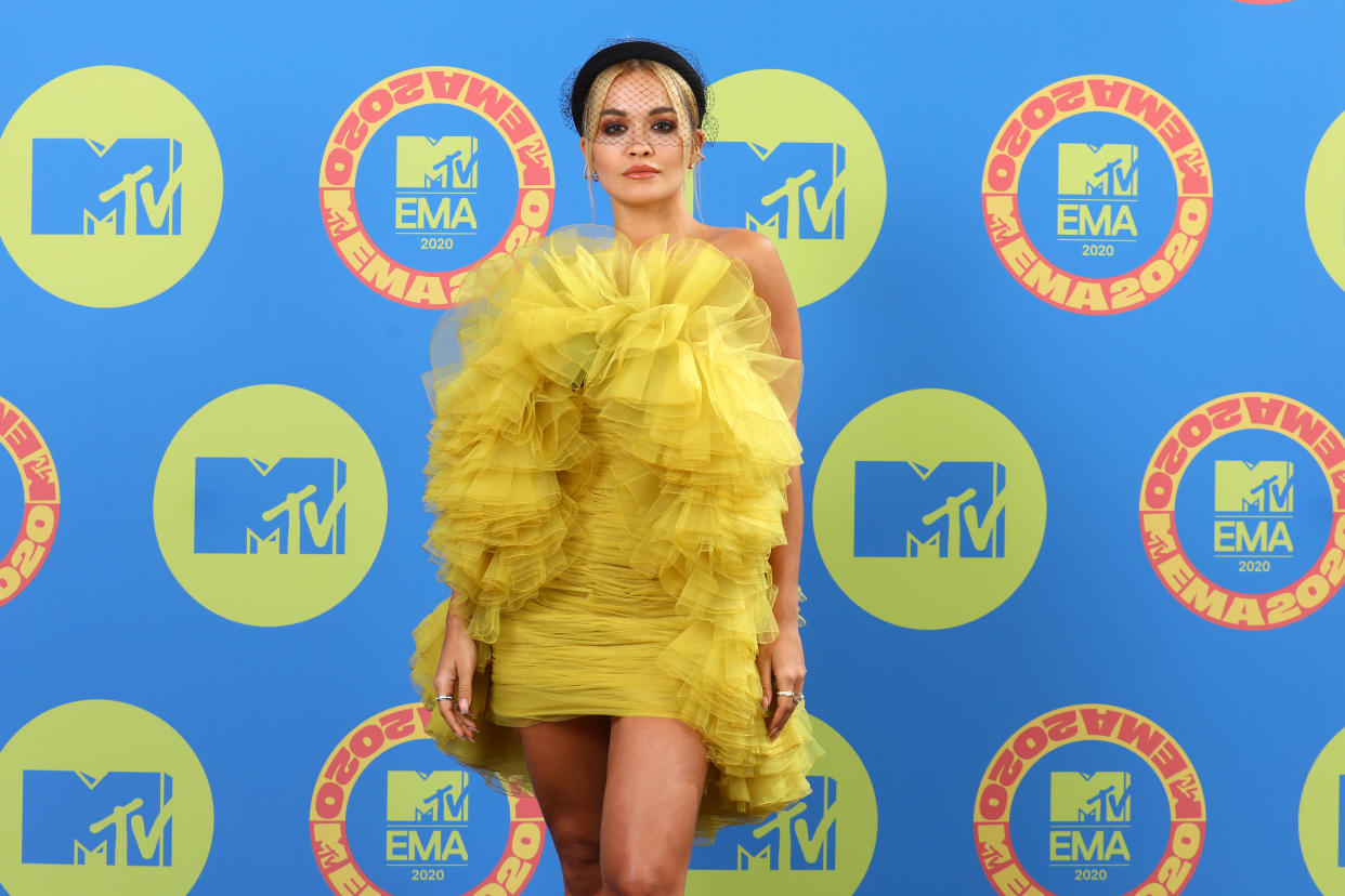 Rita Ora was caught throwing a birthday party (Photo by Tim P. Whitby/Getty Images for MTV)