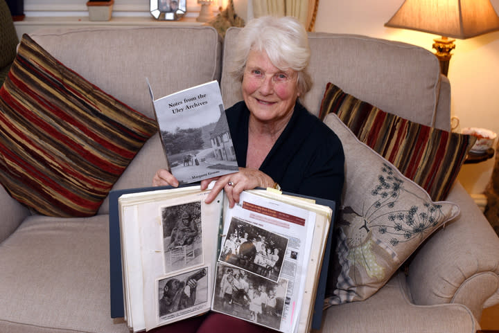 Uley Society archivist Margaret Groom (SWNS) 