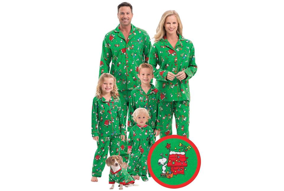 Most Nostalgic: PajamaGram Family Christmas Pajamas