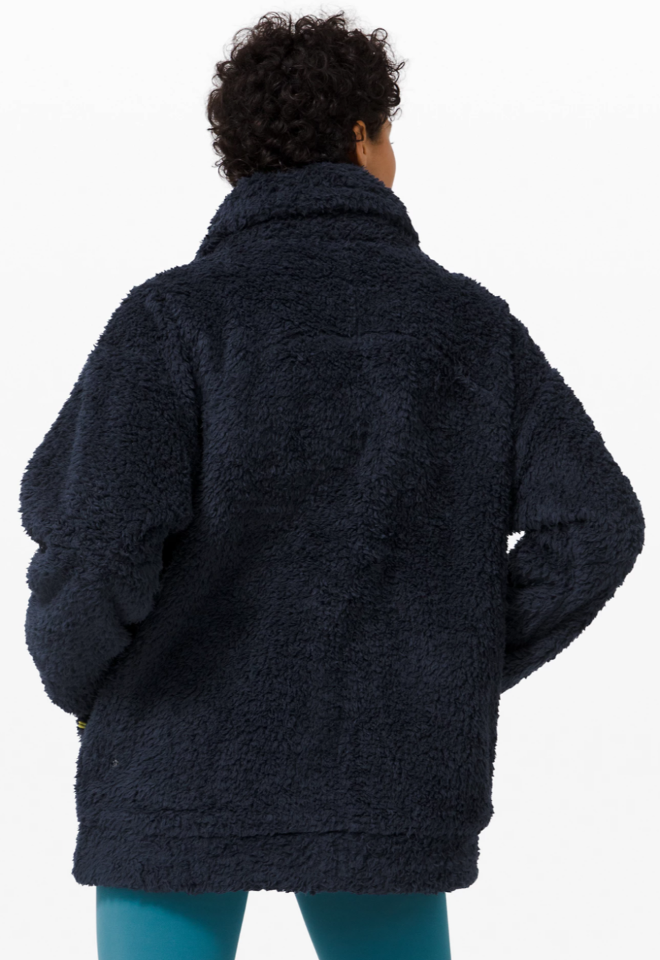 Lululemon Women's Oh So Sherpa Jacket in True Navy