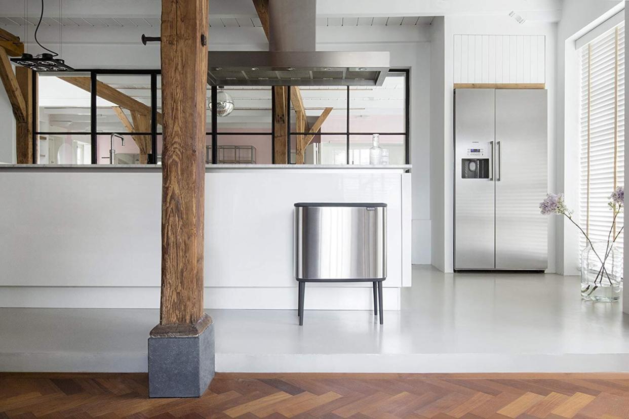 The Bo Touch Bin holds court in a modern space (Photo: Brabantia)