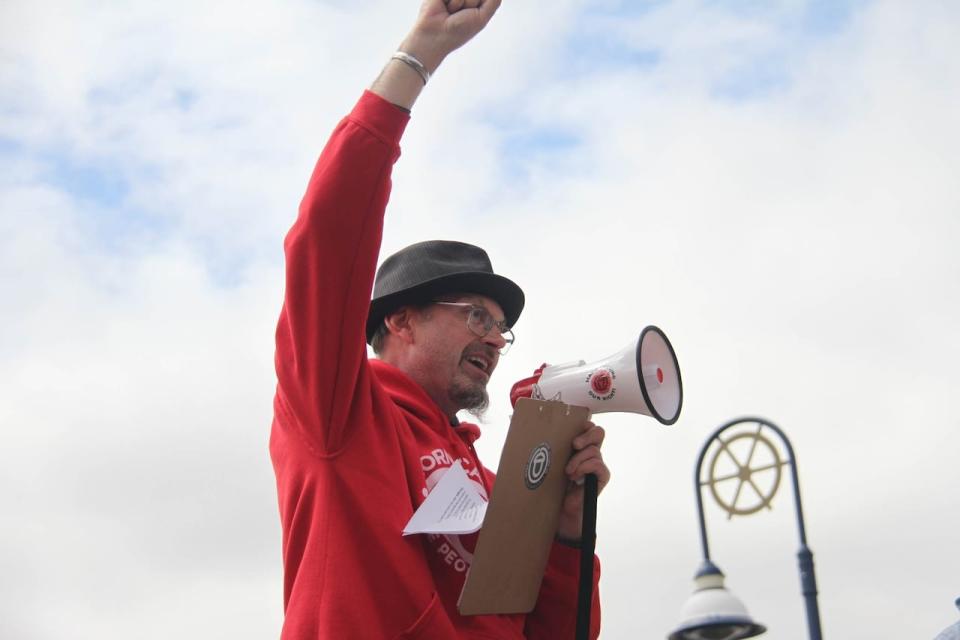 Peter Jongeneelen, co-chair of ACORN New Brunswick, says some tenants have seen big increases in rent as landlords have enjoyed protections limiting how much their property taxes can go up by annually.