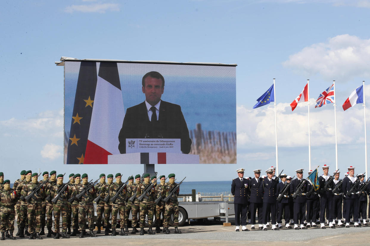 En 2019, le 75e anniversaire du Débarquement en Normandie avait déjà permis à Emmanuel Macron de réunir de nombreux chefs d’États sur le sol français.