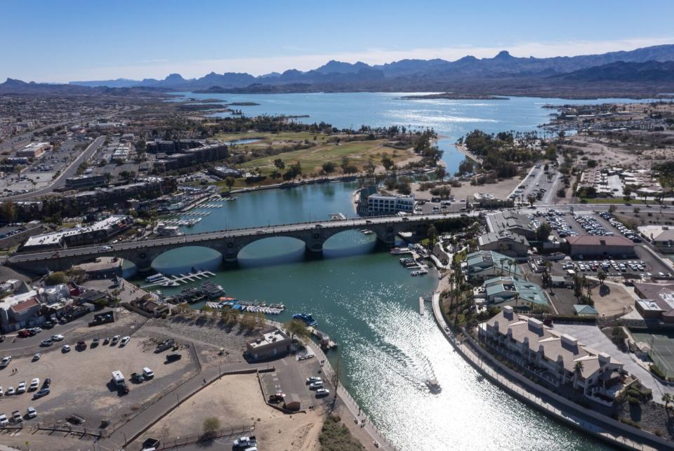 London Bridge in Lake Havasu City.