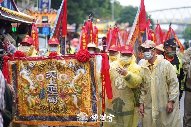 「大甲媽祖APP」可即時掌握媽祖鑾轎位置。（圖／翻攝自大甲鎮瀾宮臉書）