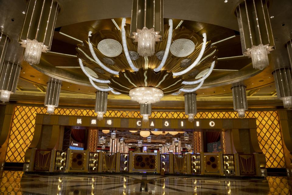 Casino lobby, Macau, China. (Photo by: Bob Henry/UCG/Universal Images Group via Getty Images)