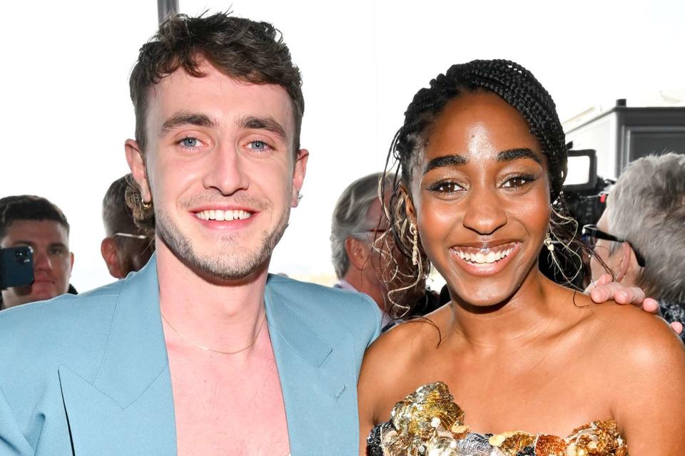 <p>Michael Buckner/Variety via Getty</p> Paul Mescal and Ayo Edebiri at the Film Independent Spirit Awards on March 4, 2023, in Santa Monica, California