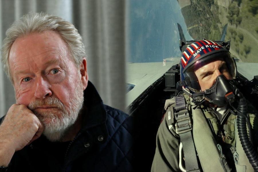 Ridley Scott no se sintió impresionado con Top Gun: Maverick