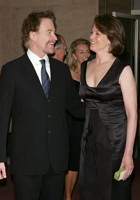 Kevin Kline and Sigourney Weaver at the New York City premiere of Roadside Attractions' Trade