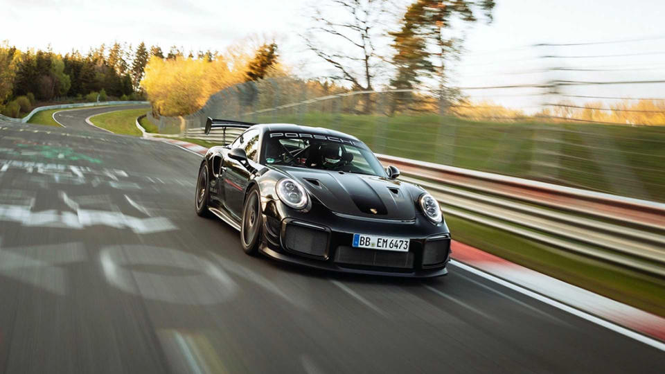 Manthey Performance專屬開發底盤、空力、制動系統，使911 GT2 RS在公證監督下以6分43.3成績打敗M-AMG GT黑色系列，統治「綠色地獄」。（圖片來源/ Porsche）