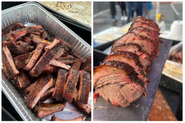 Grohl’s delicious-looking barbecue.