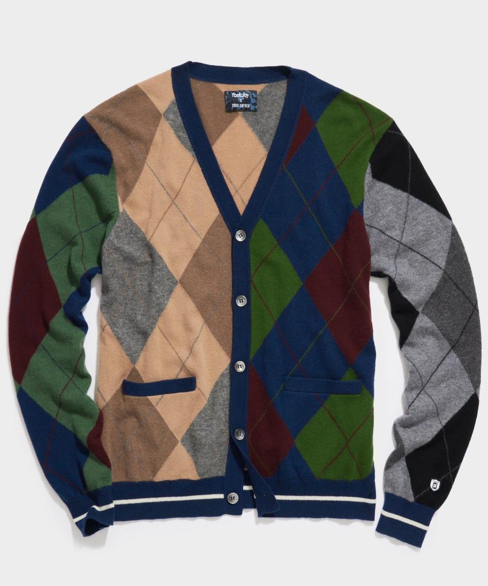 <p><strong>Todd Snyder x Footjoy </strong></p><p>toddsnyder.com</p><p><strong>$498.00</strong></p><p>First you freak the argyle. Then you wear the argyle. Whether golf is ever involved is entirely up to you.</p>
