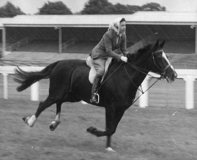 On the racecourse at Ascot