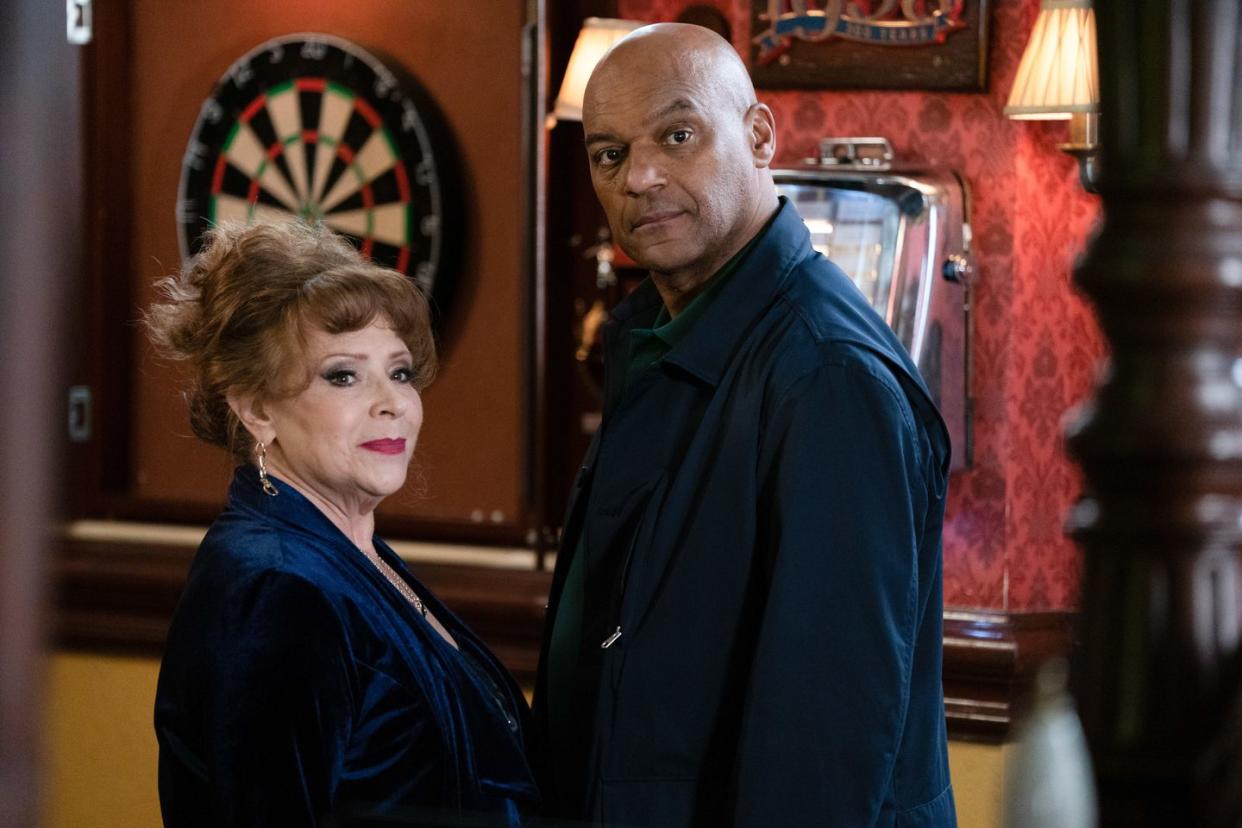 elaine peacock, george knight, eastenders