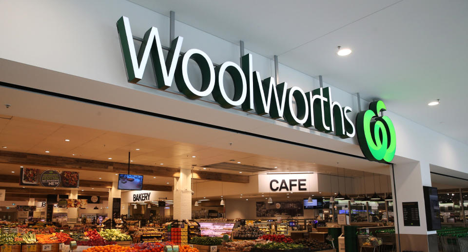 Woolworths store pictured.