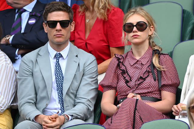 <p>Karwai Tang/WireImage</p> James Norton and Imogen Poots at Wimbledon