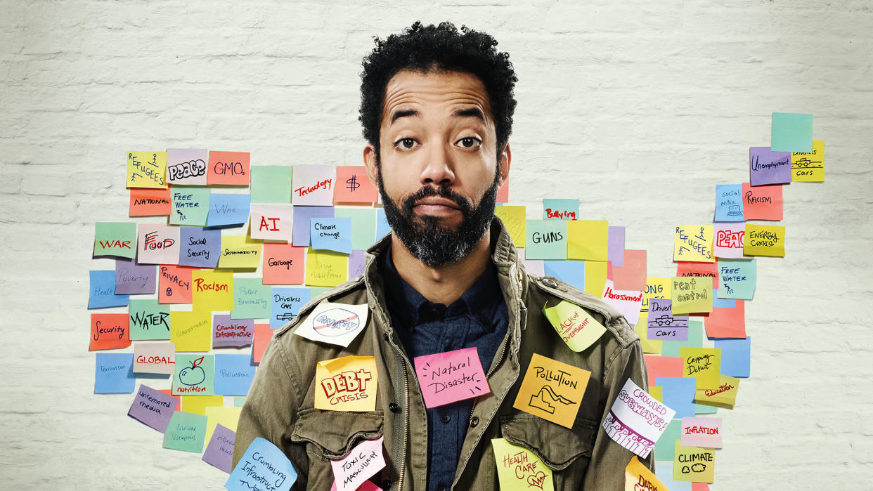 Wyatt Cenac is the host of HBO's "Problem Areas," set to debut its second season in 2019.&nbsp; (Photo: HBO)