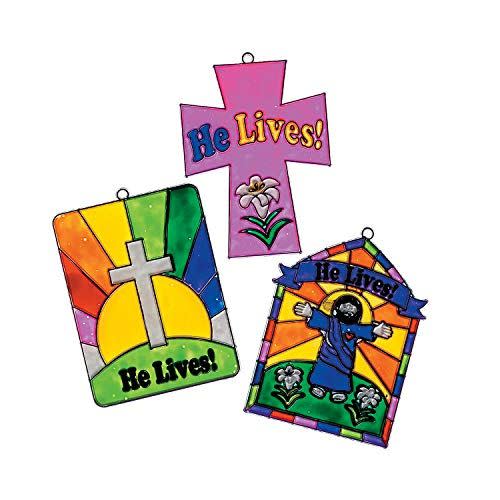 "He Lives" Paint Your Own Suncatchers