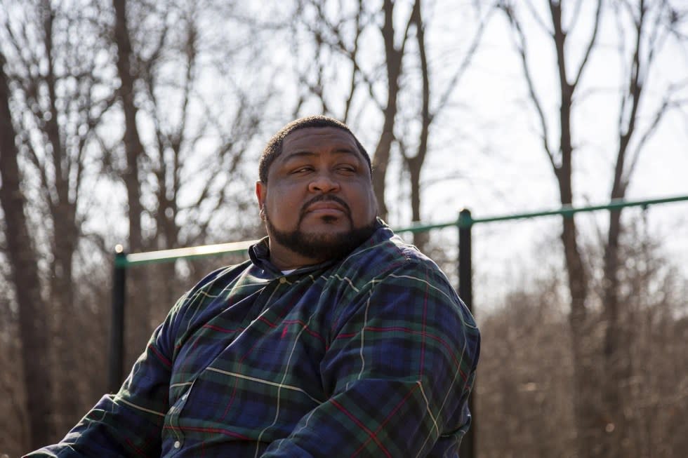 This February 2020 photo provided by the American Civil Liberties Union shows Robert Williams of Farmington Hills, Mich., a suburb of Detroit. (Drew English/ACLU via AP, File)