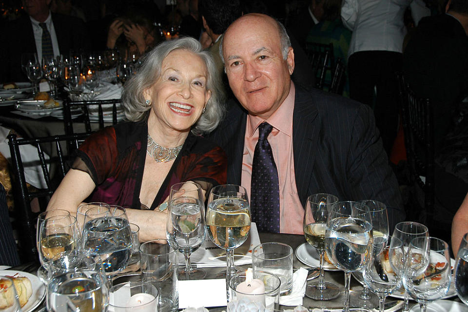 10) Susan and Leonard Feinstein