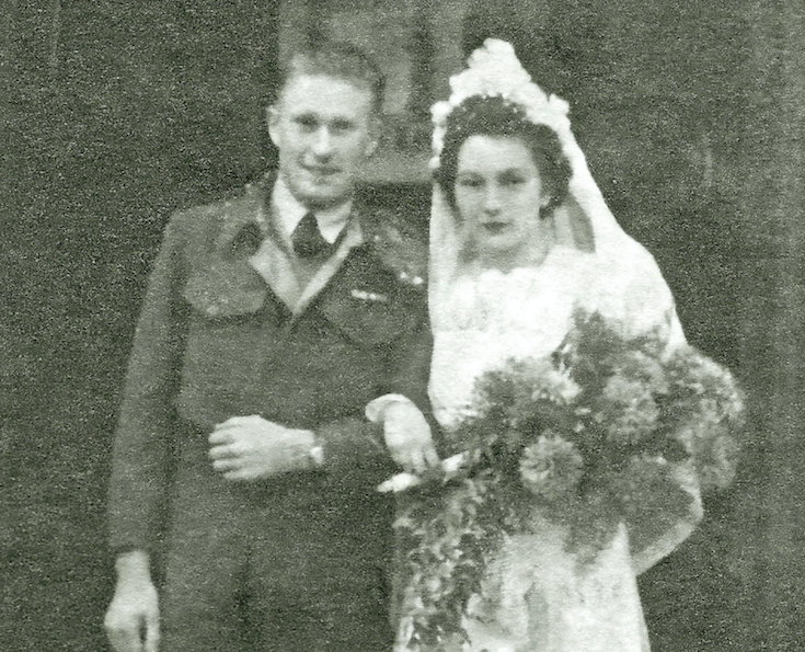 The couple were married for 70 years (SWNS)