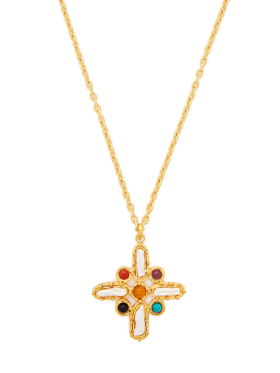 Sylvia Toledano cross necklace (£225)