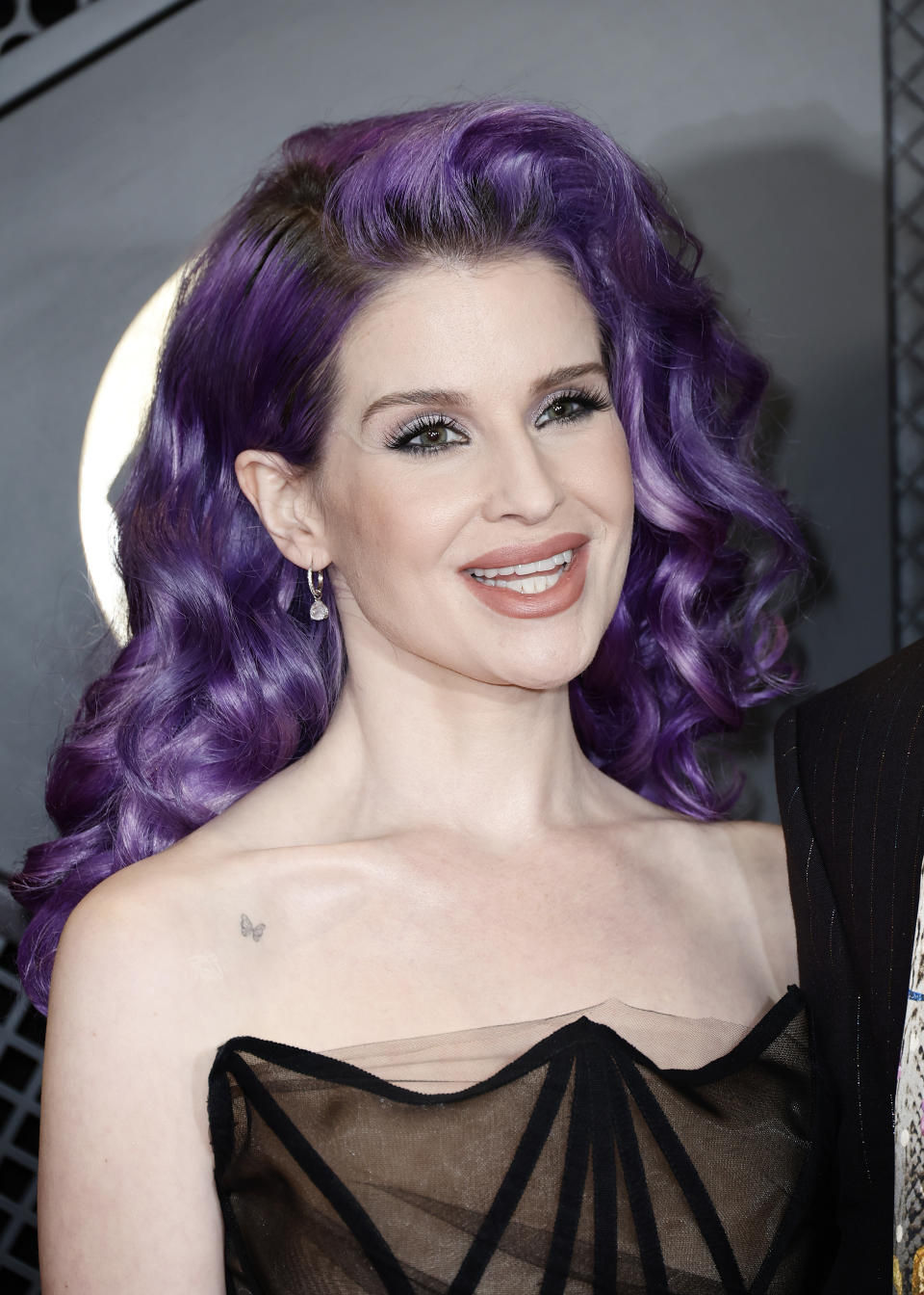 Closeup of Kelly Osbourne