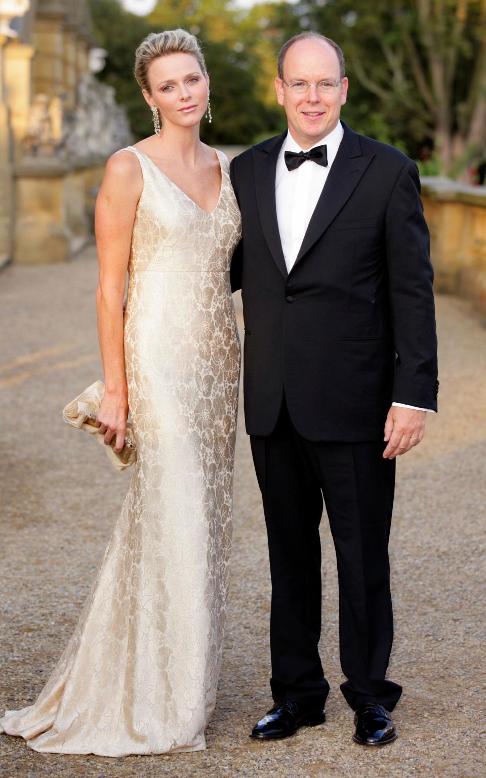 Happier times? The royals attend a ball in Yorkshire in 2011