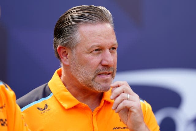 McLaren CEO Zak Brown 