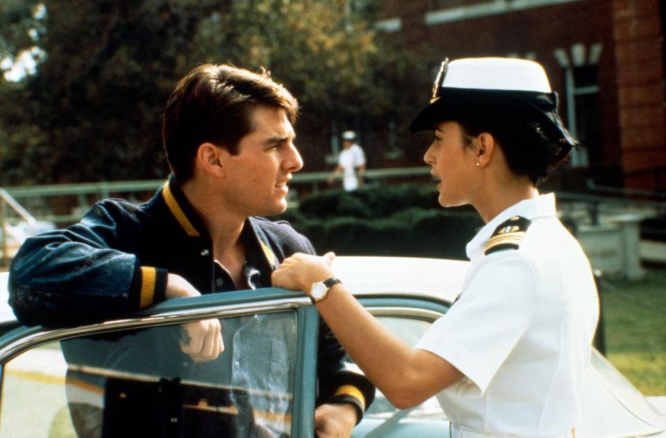 With Demi Moore in A Few Good Men. - Credit: Columbia Pictures/Courtesy Everett Collection