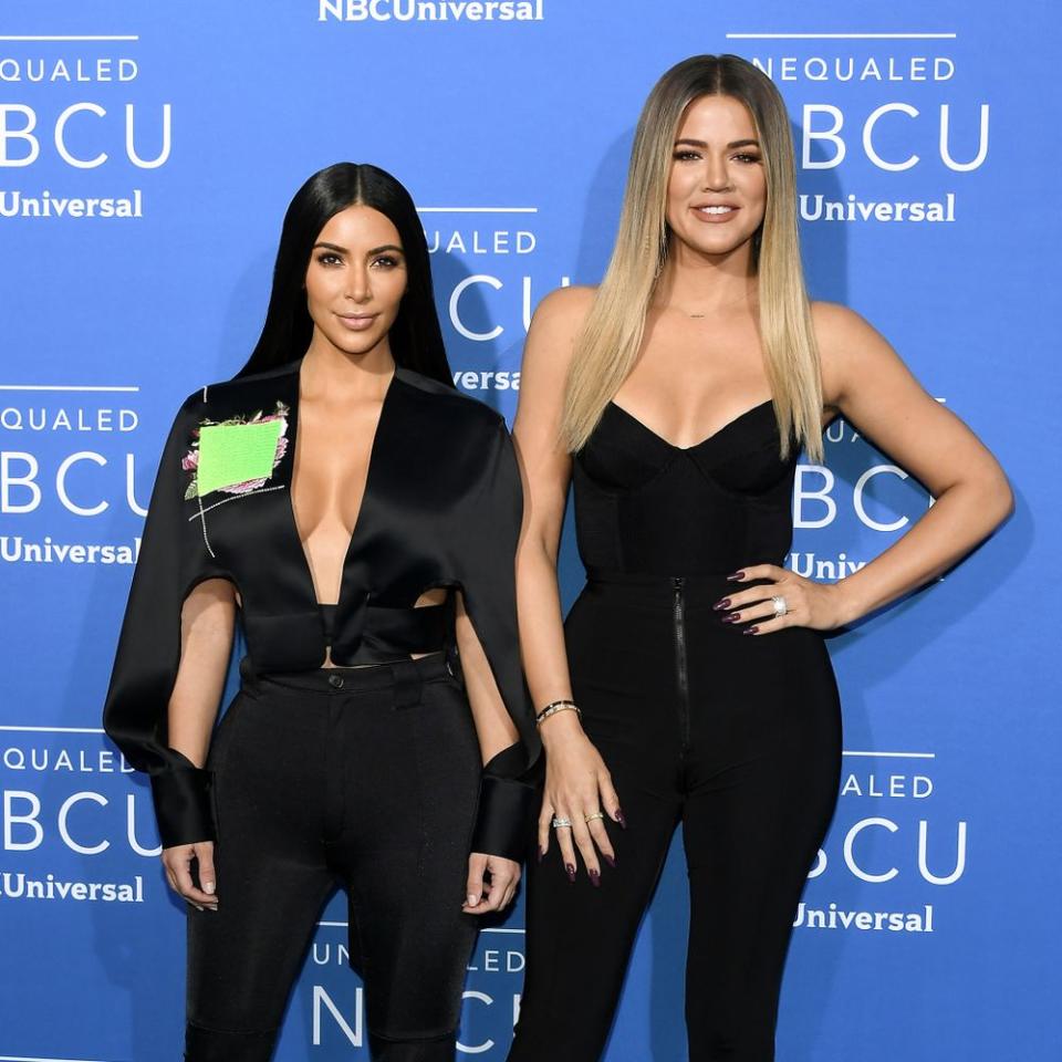 Kim and Khloé Kardashia