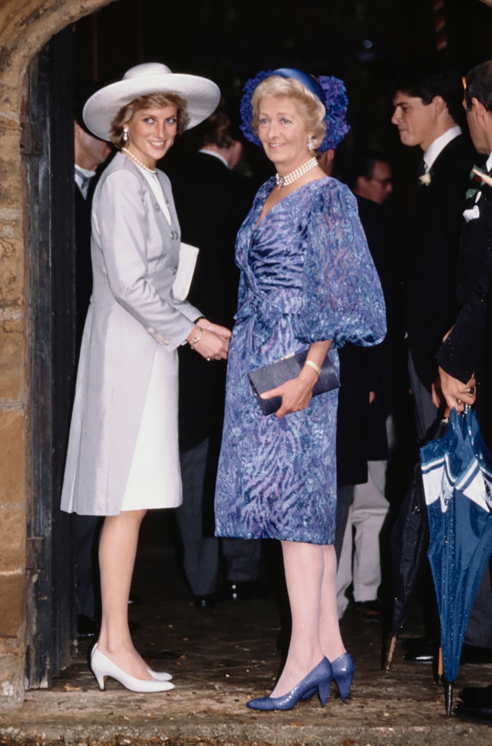Diana and her mother Frances Shand Kydd