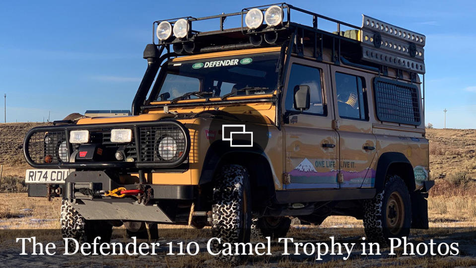 The 1998 Land Rover Defender 110 Camel Trophy in Photos