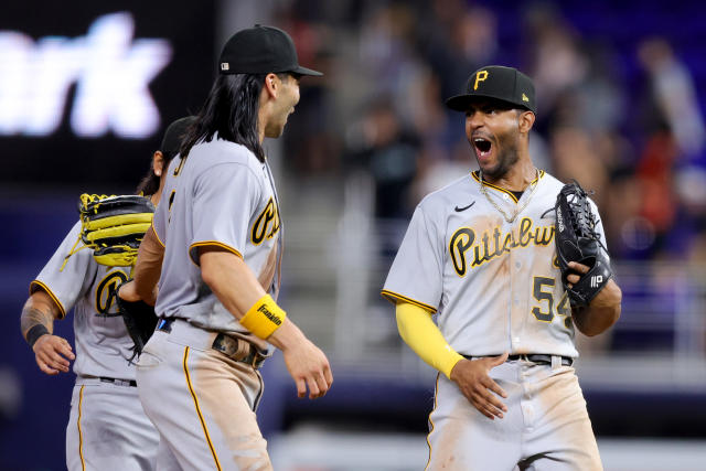 Josh Palacios breaks out, records first 3 hits with Pirates as  contributions run aplenty in lopsided win