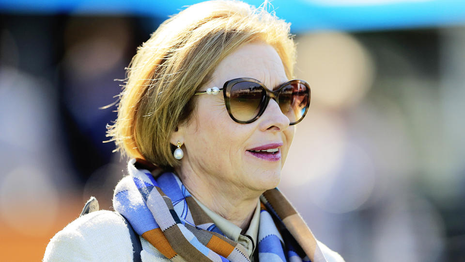 Leading horse trainer Gai Waterhouse is pictured.