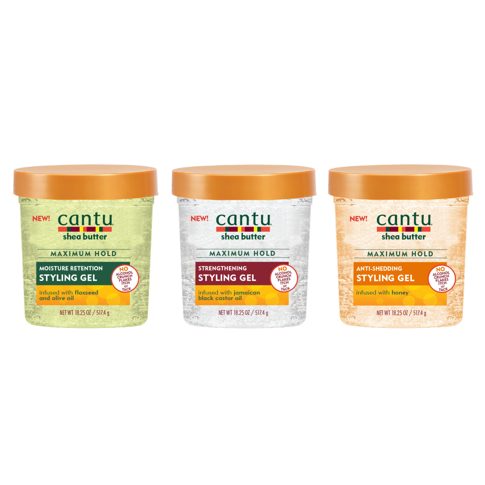 Cantu Maximum Hold Styling Gels