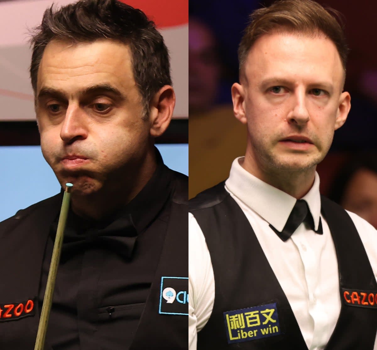 Upsets: Ronnie O’Sullivan and Judd Trump have both been ousted from the World Snooker Championship (Getty Images)