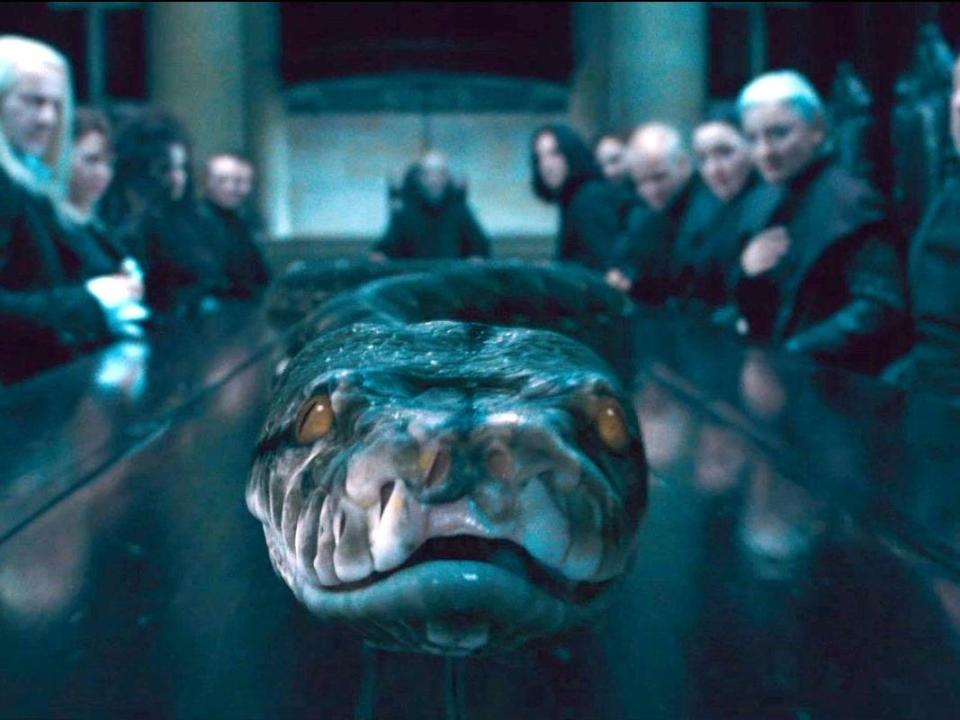 nagini death eaters meeting