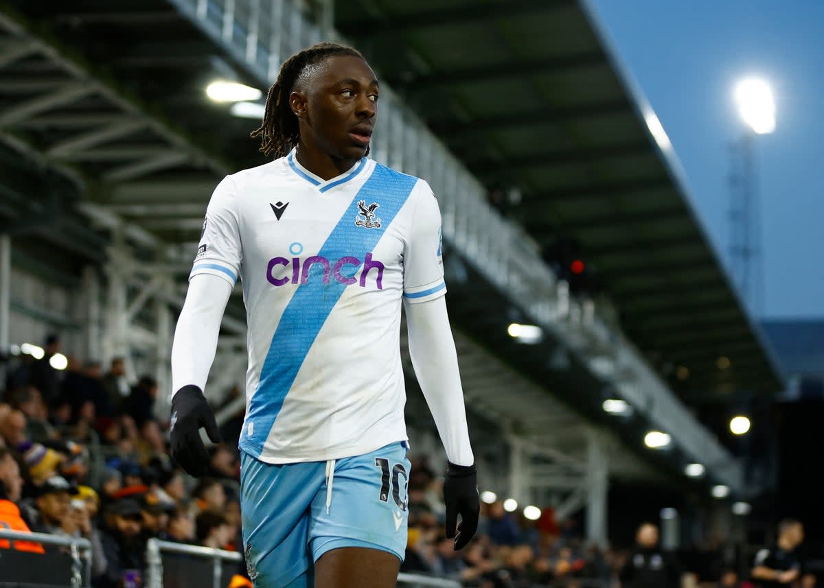 Eberechi Eze will remain sidelined when Crystal Palace face Bournemouth (Action Images via Reuters)