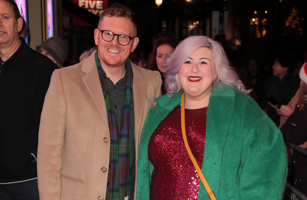 Michelle McManus and Jeff Nimmo are expecting their second child together credit:Bang Showbiz