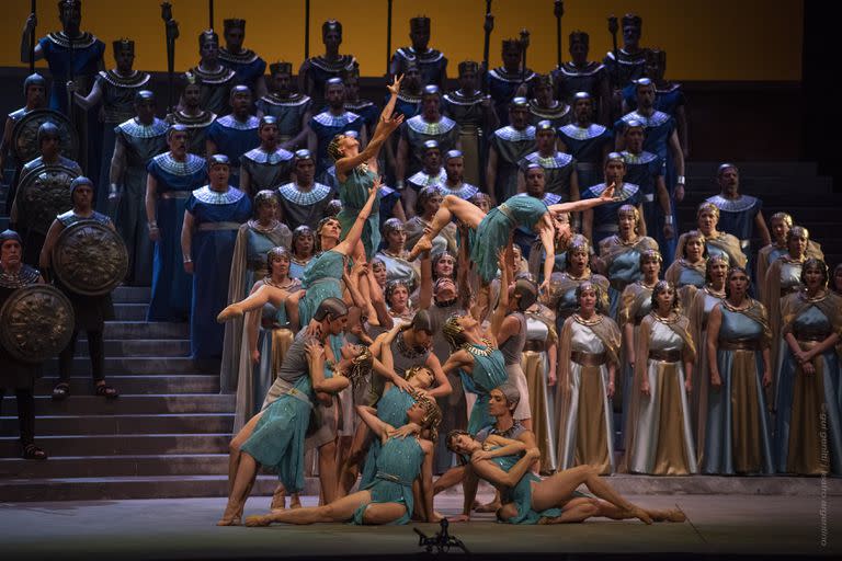 Aida, en el Teatro Argentino de La Plata