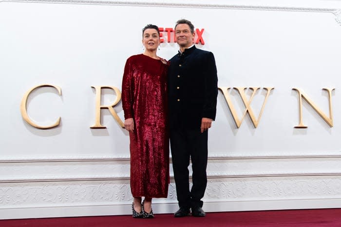 Dominic West y Olivia Williams